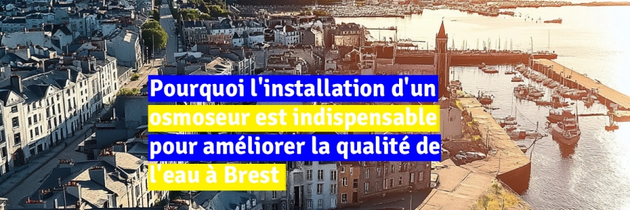 Pourquoi l'installation d'un osmoseur est indispensable pour améliorer la qualité de l'eau à Brest